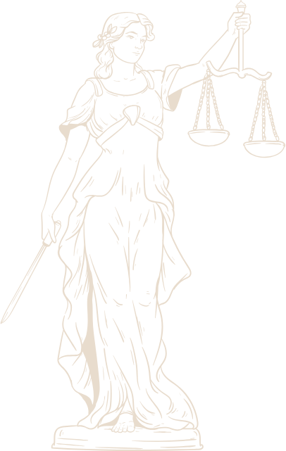 Figura de una mujer juzgando